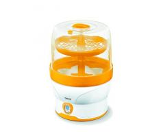 Beurer BY 76 digitaler Dampfsterilisator, desinfiziert bis zu 6 Flaschen sowie Zubehör in 7 Minuten, ohne chemische Zusätze