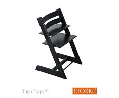 Stokke Tripp Trapp® mitwachsender Hochstuhl, Schwarz