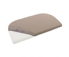 babybay Jersey Spannbetttuch passend für Modell Maxi, Midi, Mini, Boxspring, Trend und Comfort, nougat