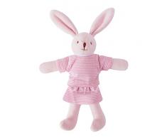 Trousselier - Plüschtier - Häschen im Pyjama - 20 cm hoch - Klassischer Chic - Ideales Geburtsgeschenk - Maschinenwaschbar - Farbe rosa