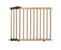 Geuther 2714 NA Türschutzgitter zum Klemmen oder Schwenken 2in1, 2714, in natur, Verstellbereich, 68 - 102 cm, braun, 3.9 kg