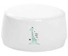 bébé-jou 6026103 Trittschemel Ovaal Hello Little One, weiß