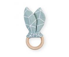 Jollein Graphic Beißring Graphic stone green