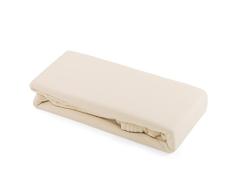 Junior Joy 6230CR Bett Baumwolle Spannbetttuch, 2 Stück, crème