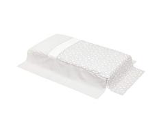 Cambrass Kuscheldecke Tagesdecke/Quilt (70 x 140 cm, Stern Grau)