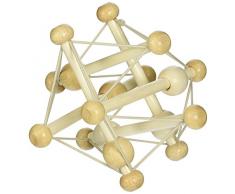 Manhattan Toy Skwish Natural Rassel und Beißring Greifing Activity Toy
