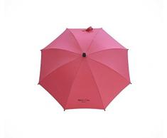Baby s Clan Sonnenschirm für Kinderwagen schwenkbar/mit kegelförmigem Nylon rosa
