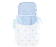 Bimbi 831404 Bettüberwurf und Füllung, Unisex blau