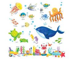 Decowall, dw-1311,, unter dem Meer Wandsticker