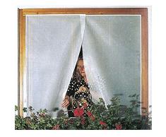 Aubry Gaspard Fliegengitter aus Tüll Weiß