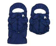 Bamboom 104 – 000 – 048 Igloo Baby Fußsack Kinderwagen, Blau Nacht