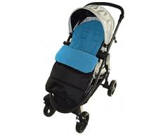 Fußsack/COSY TOES kompatibel mit uppdababy Cruz Kinderwagen Ocean Blau