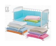 Pirulos 43300006 Nestchen für Kinderbett, Baumwolle, pistazie