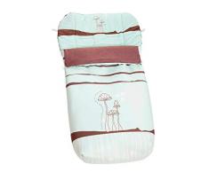 Babyline Setas Fußsack, Unisex, Grün