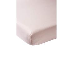 Meyco 565002 Jersey Spannbetttuch, Hellrosa, 70x140/150cm (Kinderbett)