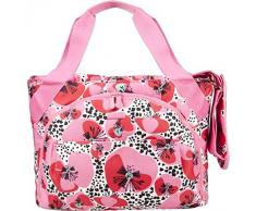 Tuc Tuc 5910 Active Wickeltasche plus Wickelauflage Leopard, rosa
