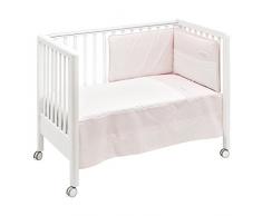 Gemeinsam Oberseite, Bett + Nestchen Motiv Stern Rosa 60 x 120 cm