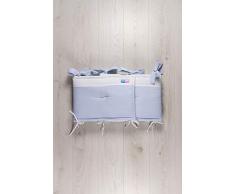 Robert Osswald 1.1.2.2.1.2.1-K01-14 Nestchen Petita mit Schleifen - 34cm x 167cm (für das Kinderbett 70cm x 140cm), rosa