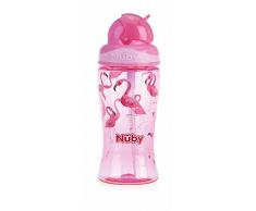 Nûby Trinkbecher aus Tritan mit Strohhalm