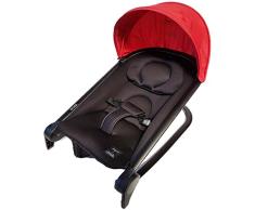 libelulle MiniMak Babywippe faltbar Verdeck Fliegengitter rot