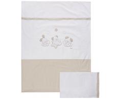 ITALBABY Sweet Star Pony Bettwäsche-Set, taube grau