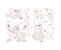 Noukies BB1590.88 Anna und Pili Wandsticker