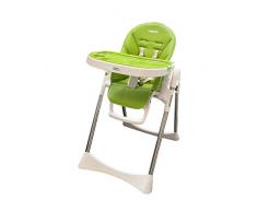 Viesta beige-braun BHS01 Kinderhochstuhl (Grün/Weiß)