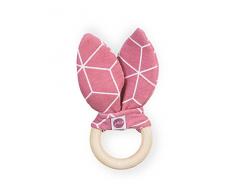 Jollein Graphic Beißring Graphic Malve