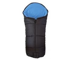 Deluxe Fußsack/COSY TOES kompatibel mit Bebecar Spot Kinderwagen blau