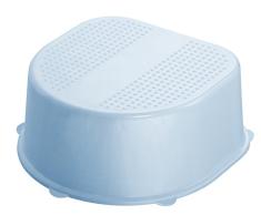 Rotho Babydesign Kinderschemel, Antirutschoberfläche und -füßchen, Bella Bambina, Babybleu Perl (Hellblau), 200240103