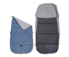 Universal Fußsack für Babyschale, Kinderwagen und Buggy, Farbe: DENIM BLUE
