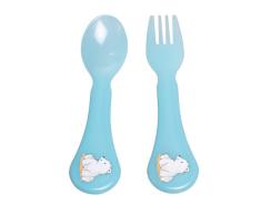 bebe-jou 655957 Besteck Pompon türkis