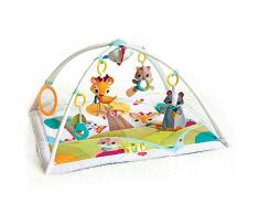 Tiny Love Baby Spieldecke Gymini Deluxe, Into The Forest, Krabbeldecke mit verstellbaren Spielbögen, nutzbar ab der Geburt (0M+), 88 x 78 cm, mehrfarbig