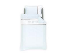 Träumeland TT16303 Bettwäsche Traumsterne, 80 x 80 cm, blau