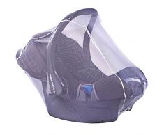 reer Insektennetz für Babyschalen, Moskitonetz passend für alle Modelle wie Maxi Cosi, schwarz