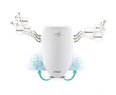 reer PureAir Ionen-Luftreiniger, reinigt Atemluft von Feinstaub, Pollen, schlechten Gerüchen, mit Nachtlicht