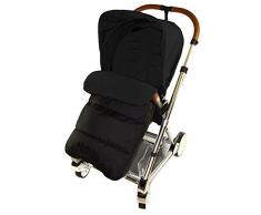 Fußsack/COSY TOES kompatibel mit Chicco Kinderwagen black jack