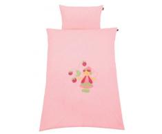 Urra 250 - 1084 - 02 - Bettwäsche, 100/135 und 40/60 - Nicki Früchtchen rosa