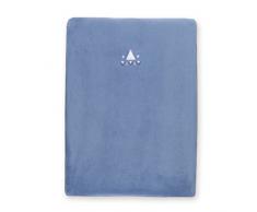 Bemini by Baby Boum 300APAWI62BU Wickelauflagenbezug Universalgrösse 60-85 cm BAMBOO APAWI shade ,blau