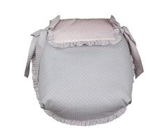 Babyline Dots Unisex Tagesdecke, Rosa