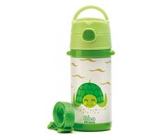 irisanababy bbo8 Thermobecher mit Strohhalm grün
