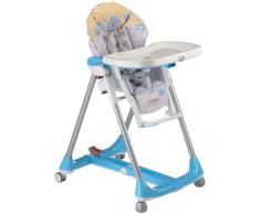 Peg Pérego PRN53 - Prima Pappa Diner, Kinderhochstuhl mit 2 Rollen und Doppeltablett, Farbe Ranocchi Anice