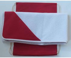 Louis Le Sec Kapuzenbadetuch, 90 x 90 cm, Berry Pink