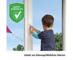 reer WinLock Fenster- und Balkontürsicherung Vorteilspack, vom Schwäbischen Kinder-Sicherheits-Experten, Weiß