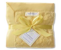 SwaddleDesigns Kinderwagendecke, Gemütliche poppige Kreise, Gelb