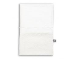 Babys Only 130919 Kinder Bettwäsche/Bettbezug Zopf Uni gestrickt inklusive Kissenbezug, 100 x 135 cm, weiß