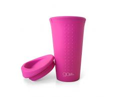 GoSili - Silikon Kaffee und Tee-to-go Becher, Rosa