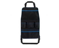 Brica by Munchkin Organizer für Autorücksitz und Kinderwagen 2-in-1, wasserabweisend, verstellbar, mit viel Stauraum für Windeln, Feuchttücher, Spielzeug etc.