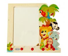 Hess-Spielzeug 30500 - Garderobe mit Spiegel Dschungel