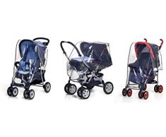 Reer PEVA Universal-Regenschutz, für Kinderwagen, Sportwagen, Buggys